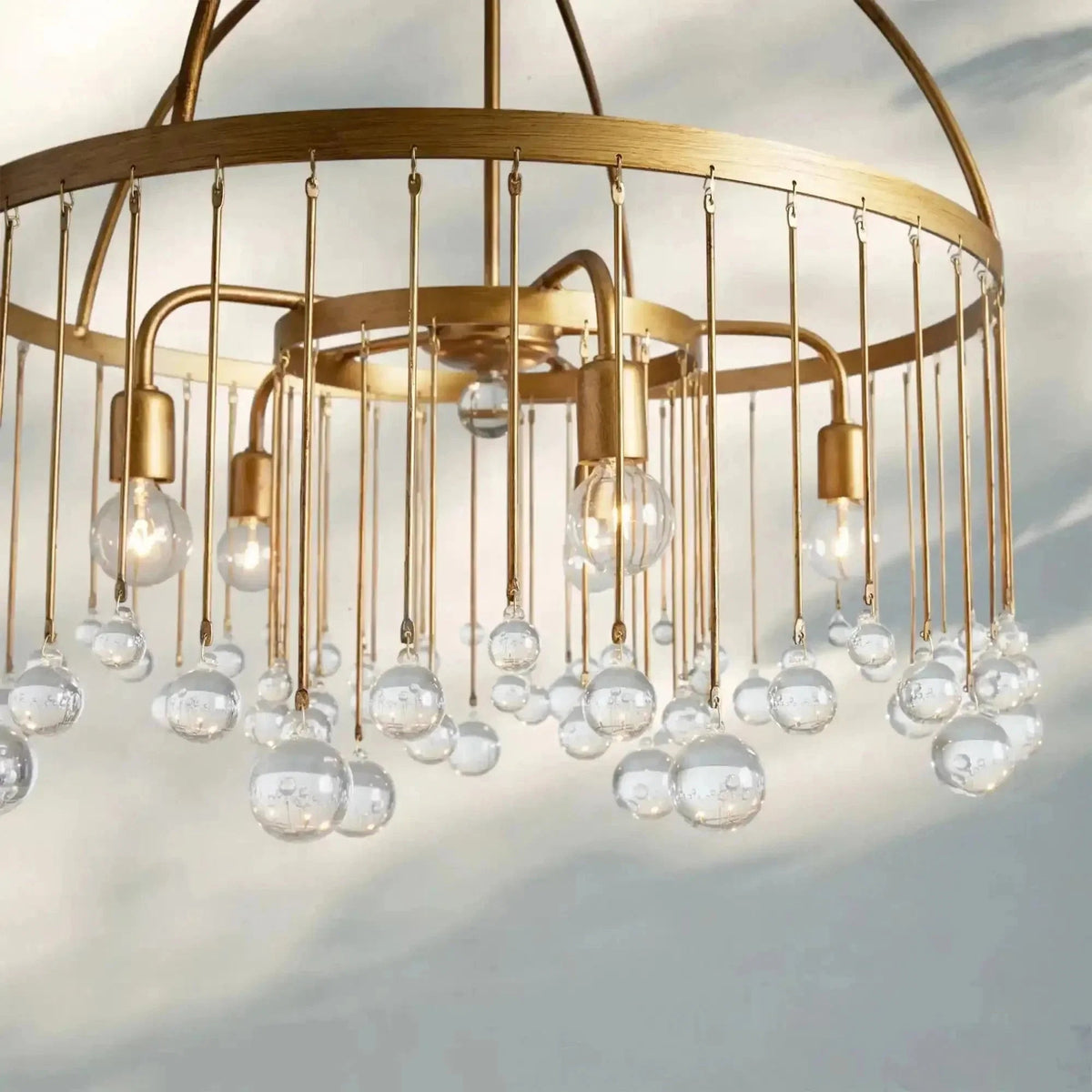 Aubrey Round Chandelier - Zelno Lighting