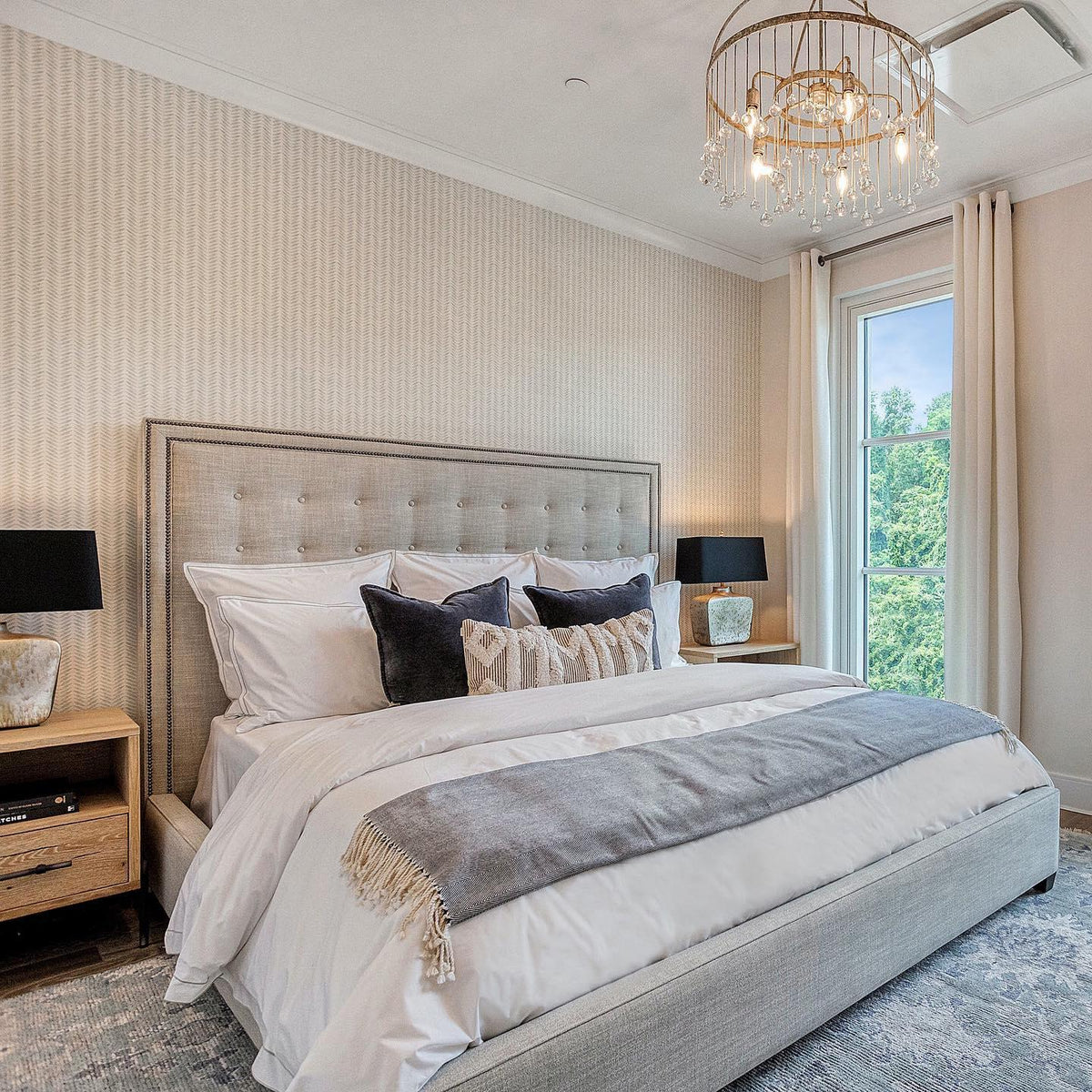 Aubrey Round Chandelier - Zelno Lighting
