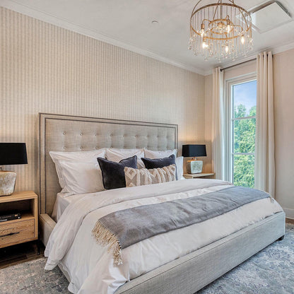 Aubrey Round Chandelier - Zelno Lighting