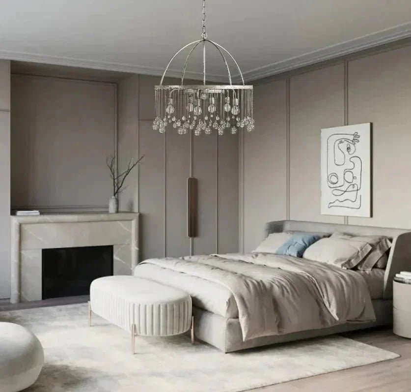 Aubrey Round Chandelier - Zelno Lighting