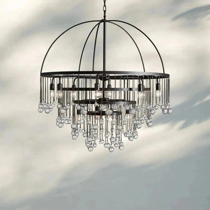 Aubrey Round Chandelier - Zelno Lighting