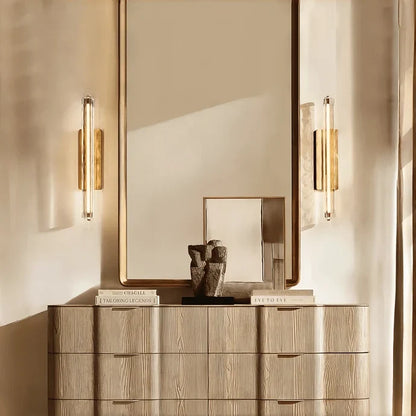 Audubom Crystal Single Sconce