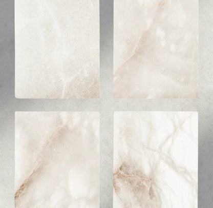 Audubam Alabaster Linear Chandelier 54" - Zelno