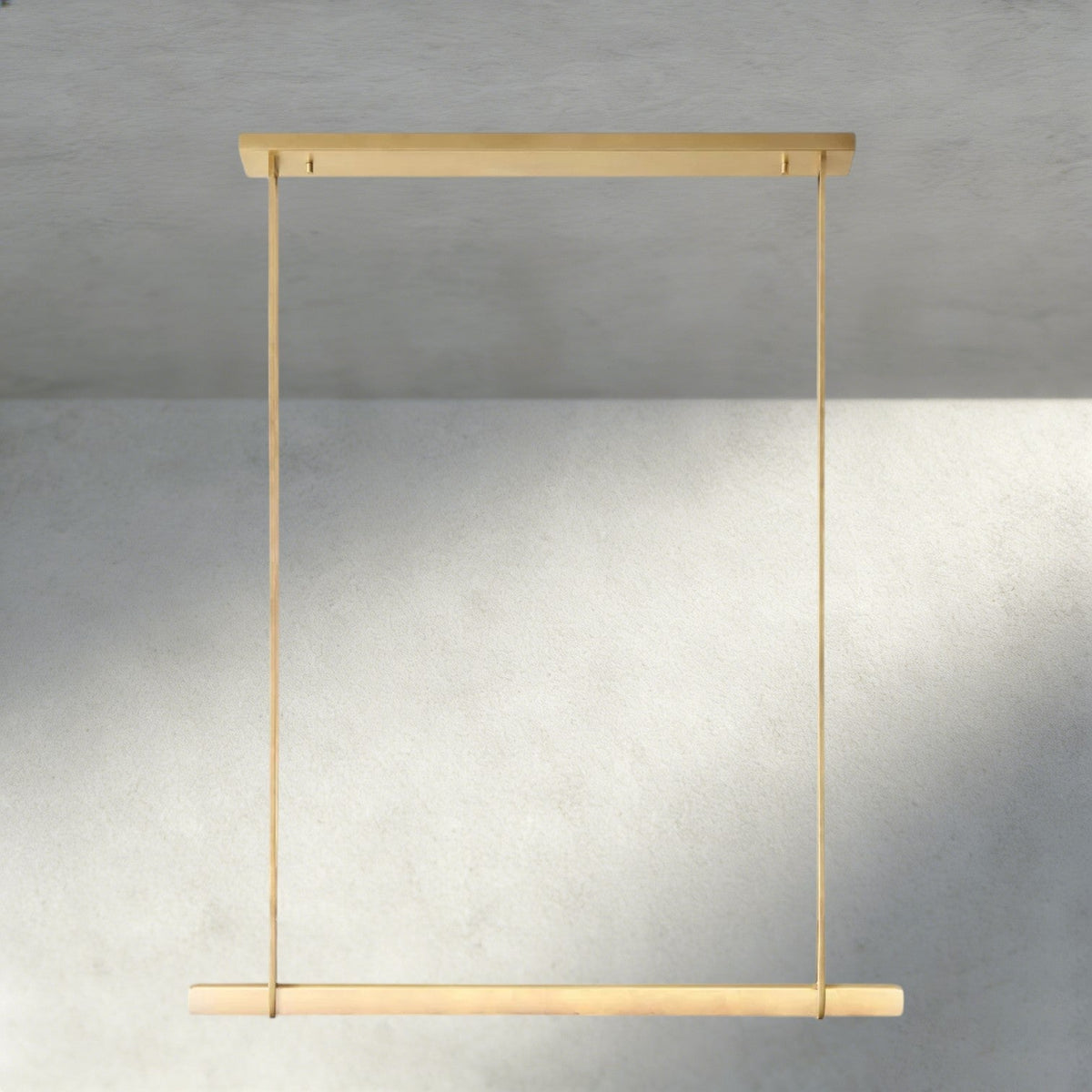 Audubam Alabaster Single Bar Linear Chandelier - Zelno