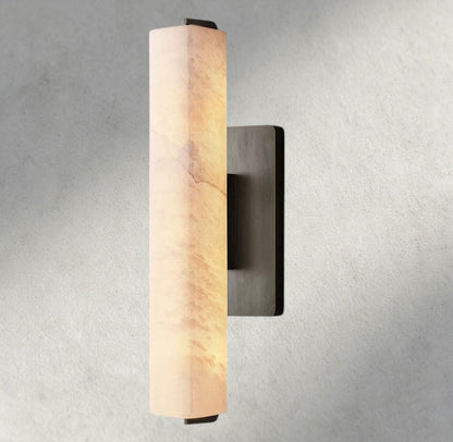 Audubam Alabaster Single Sconce - Zelno