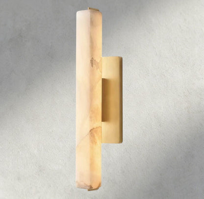 Audubam Alabaster Single Sconce - Zelno