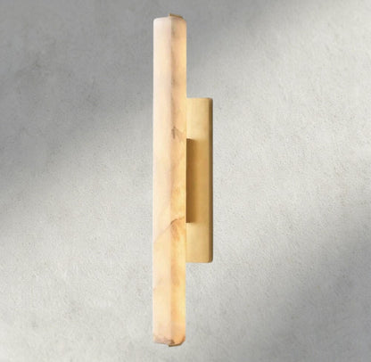 Audubam Alabaster Single Sconce - Zelno