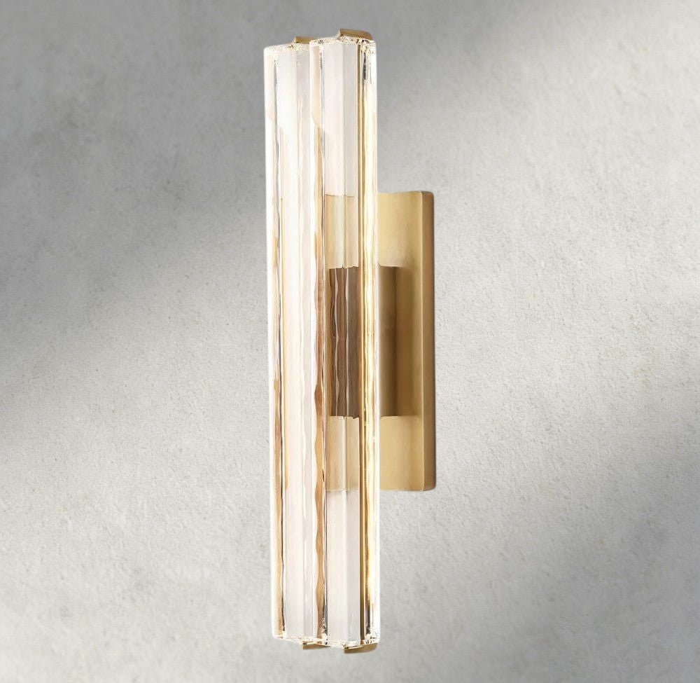 Audubam Crystal Double Sconce - Zelno
