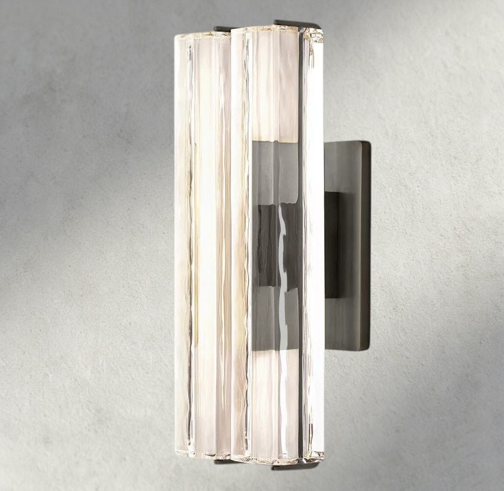Audubam Crystal Double Sconce - Zelno
