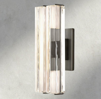 Audubam Crystal Double Sconce - Zelno