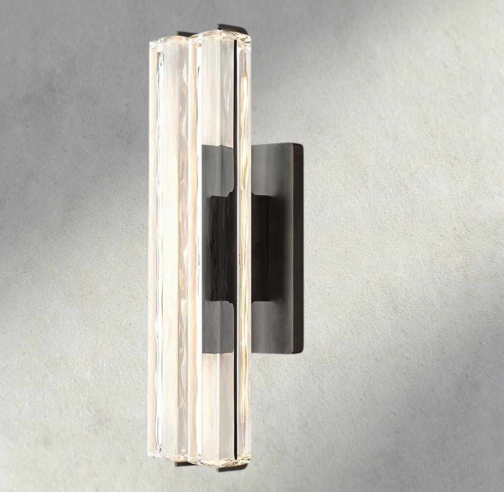 Audubam Crystal Double Sconce - Zelno