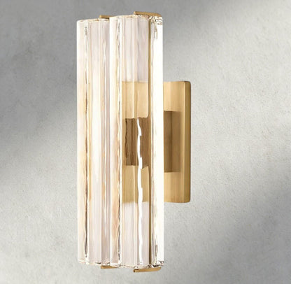 Audubam Crystal Double Sconce - Zelno