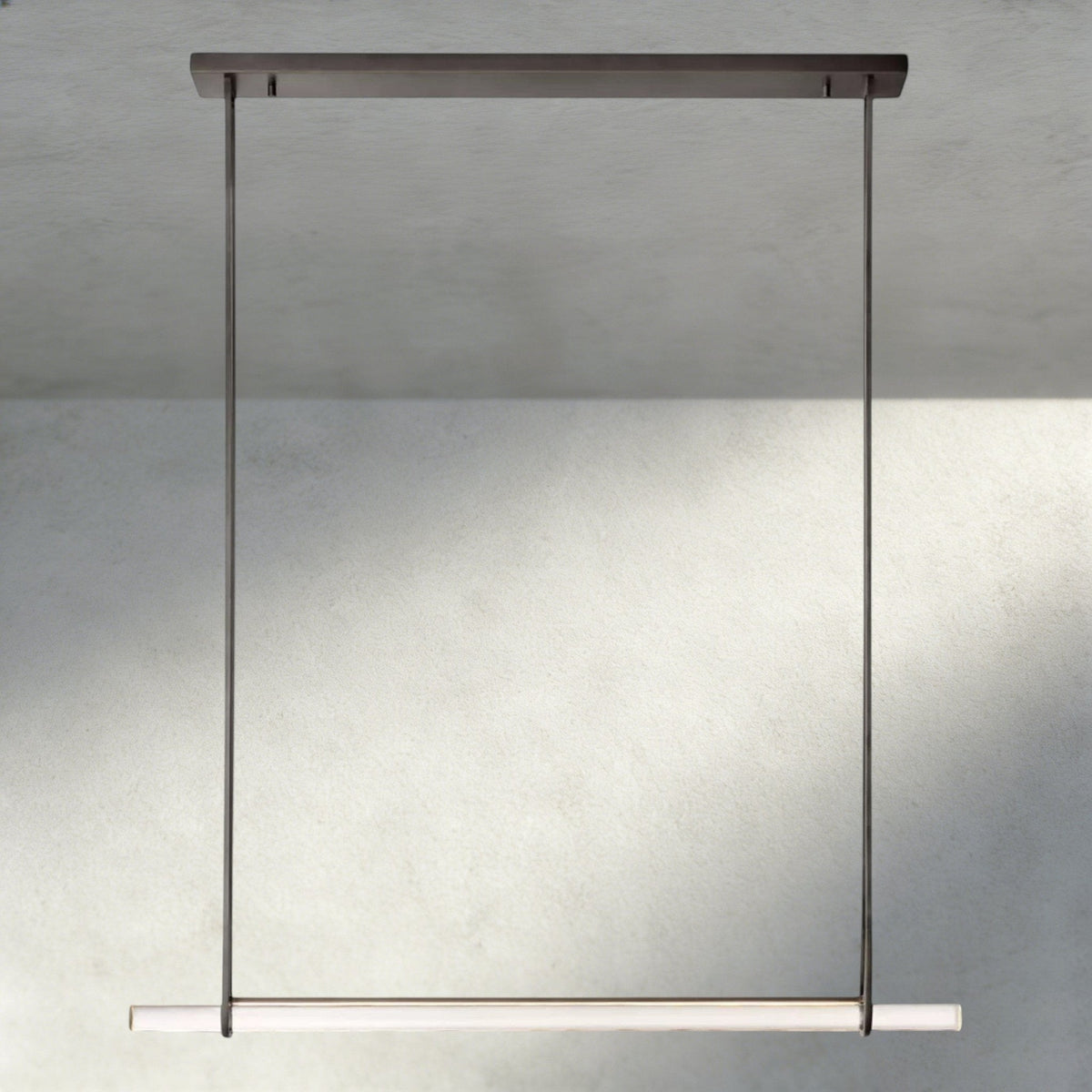 Audubam Crystal Linear Single Bar Chandelier - Zelno