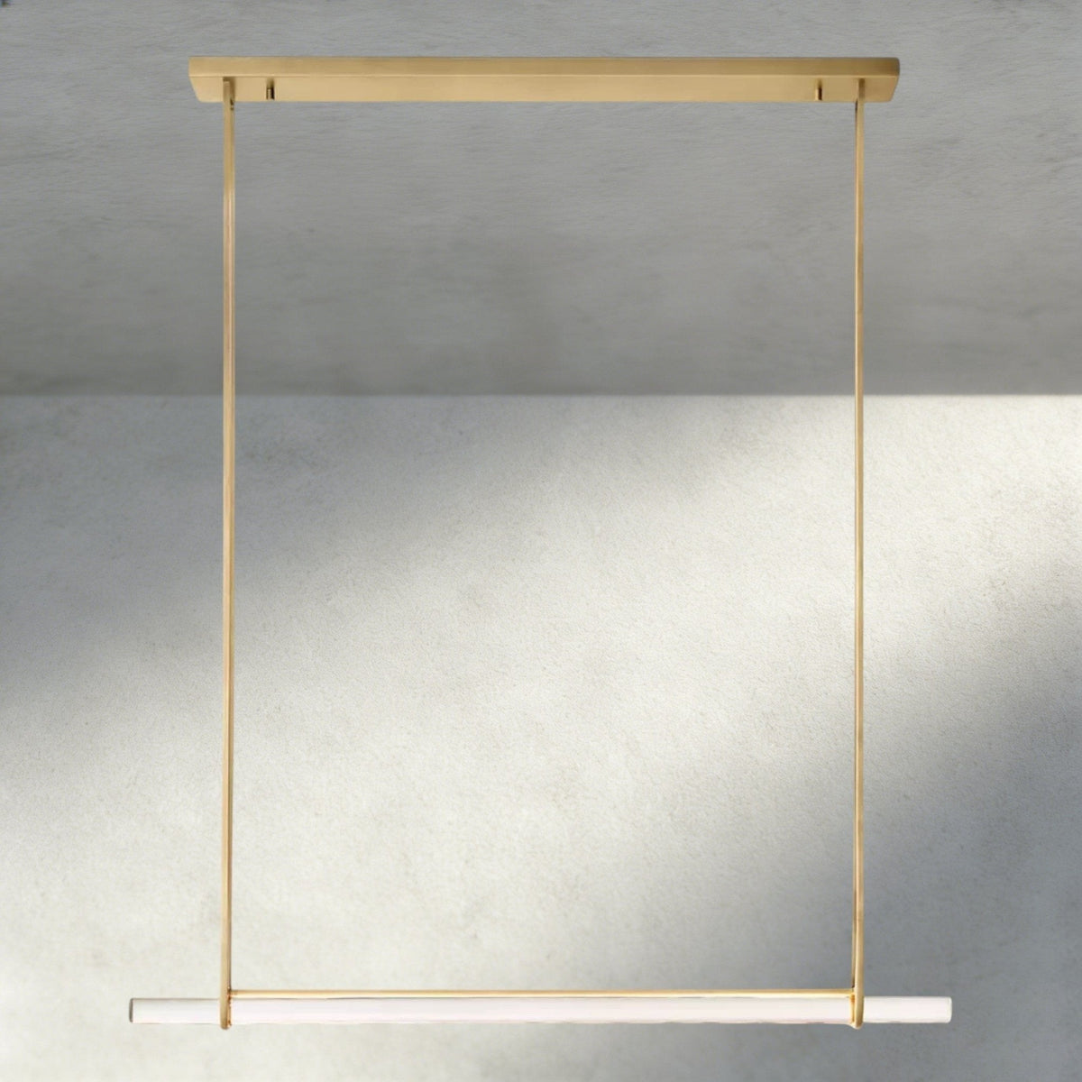 Audubam Crystal Linear Single Bar Chandelier - Zelno