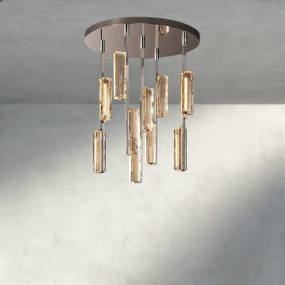 Audubam Crystal Round Chandelier 24", 40", 56" - Zelno