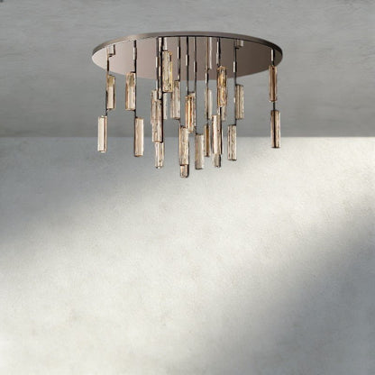 Audubam Crystal Round Chandelier 24", 40", 56" - Zelno