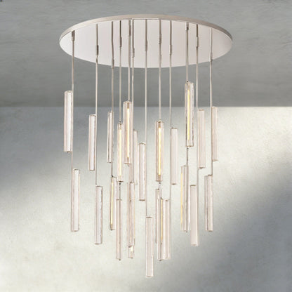 Audubam Crystal Round Chandelier 24", 40", 56" - Zelno
