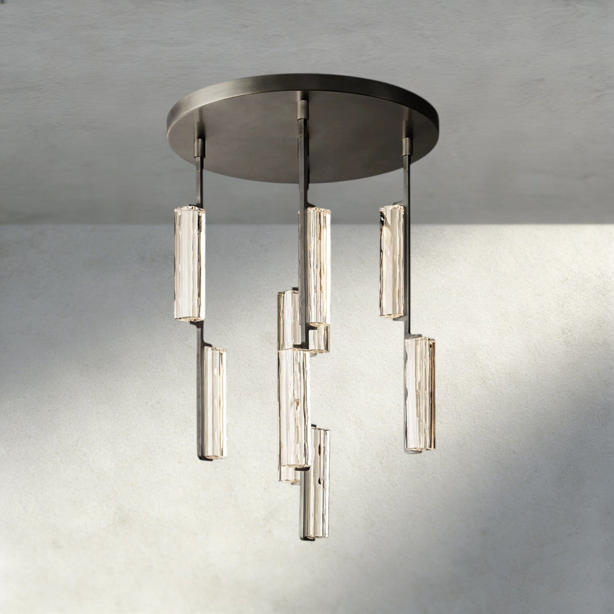 Audubam Crystal Round Chandelier 24", 40", 56" - Zelno