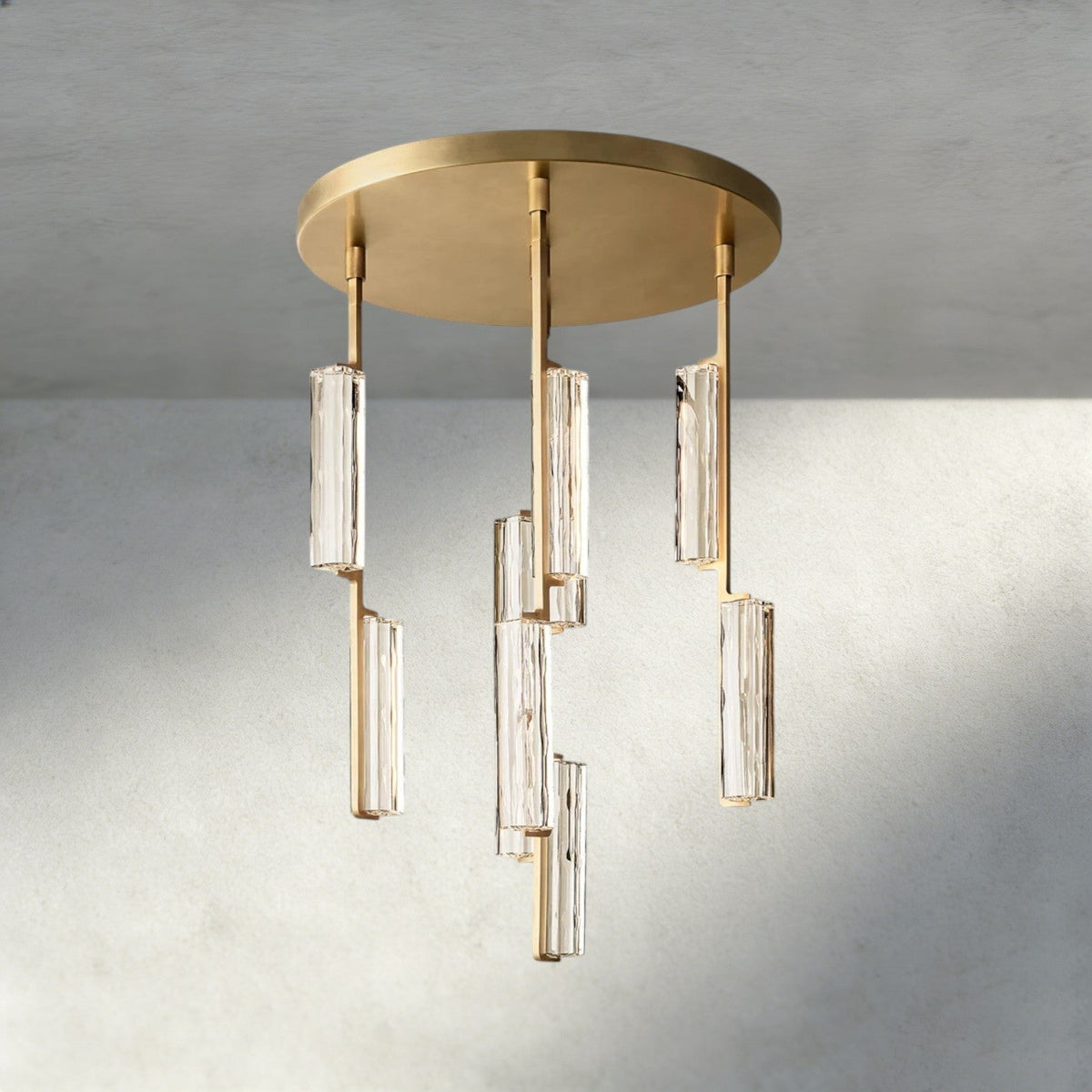 Audubam Crystal Round Chandelier 24", 40", 56" - Zelno