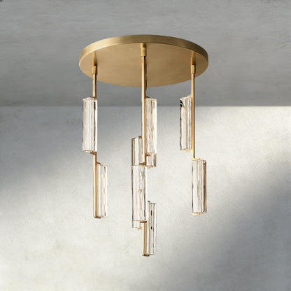 Audubam Crystal Round Chandelier 24", 40", 56" - Zelno