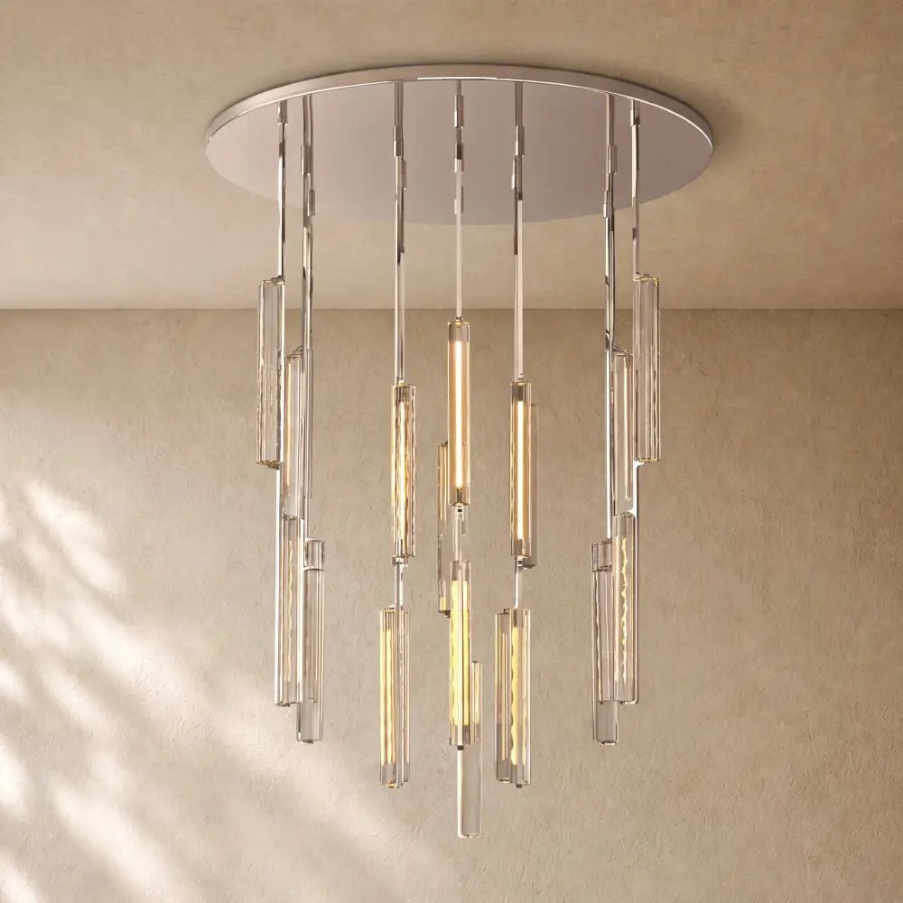 Audubom Crystal Round Chandelier - Zelno
