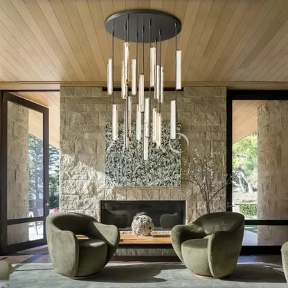 Audubom Crystal Round Chandelier - Zelno