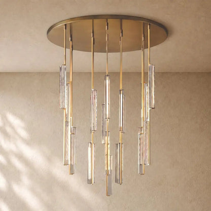 Audubom Crystal Round Chandelier - Zelno