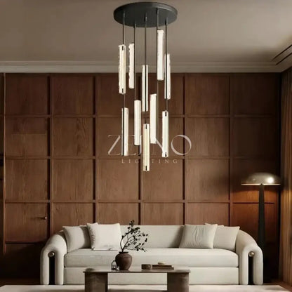 Audubom Crystal Round Chandelier - Zelno