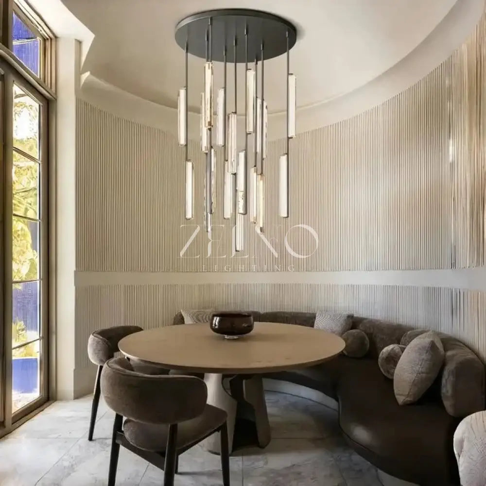 Audubom Crystal Round Chandelier - Zelno