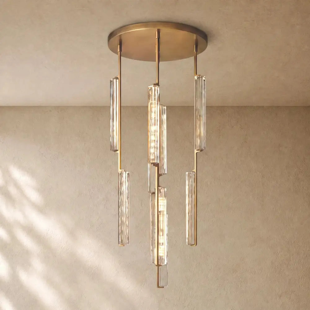 Audubom Crystal Round Chandelier - Zelno