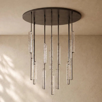 Audubom Crystal Round Chandelier - Zelno