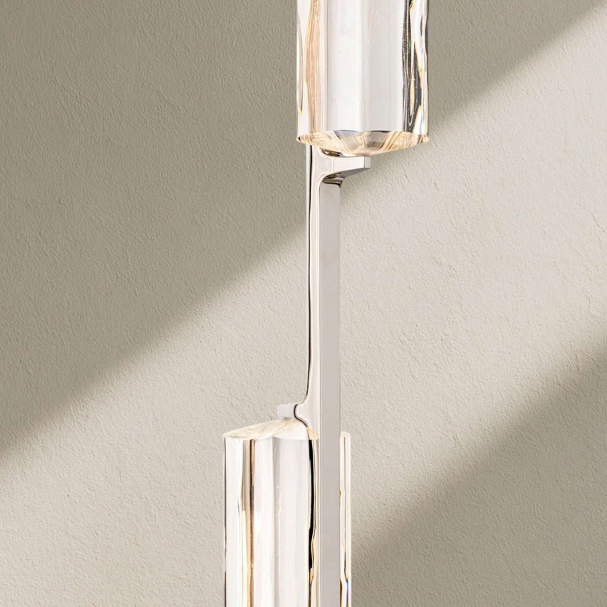 Aufz Crystal Linear Chandelier 54" - Zelno