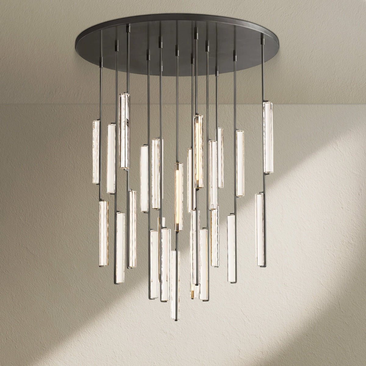 Aufz Crystal Round Chandelier - Zelno