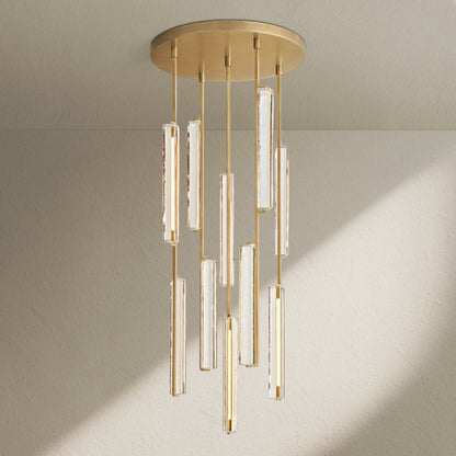 Aufz Crystal Round Chandelier - Zelno