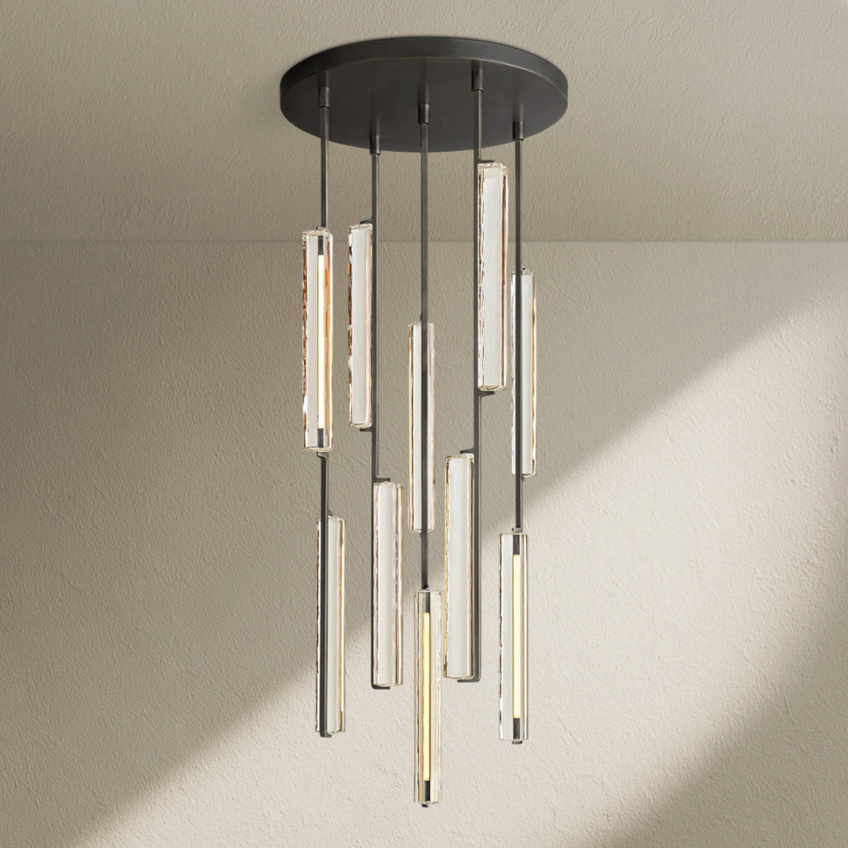 Aufz Crystal Round Chandelier - Zelno