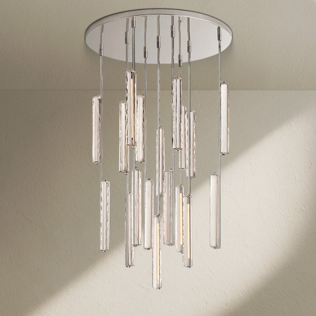 Aufz Crystal Round Chandelier - Zelno