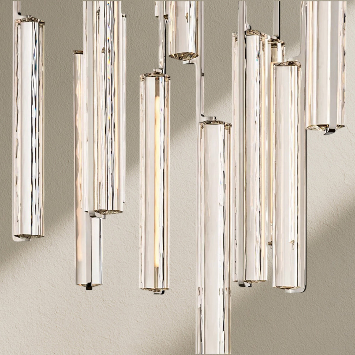 Aufz Crystal Round Chandelier - Zelno