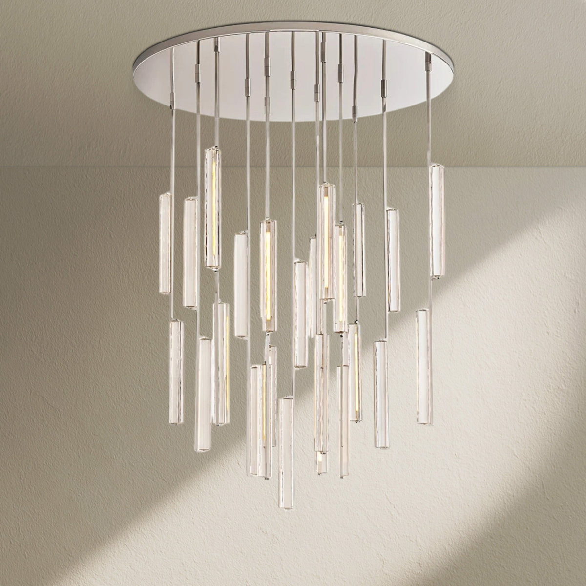 Aufz Crystal Round Chandelier - Zelno