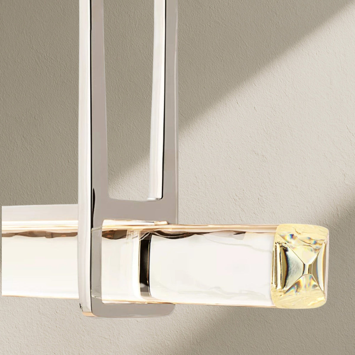 Aufz Crystal Single Bar Linear Chandelier - Zelno