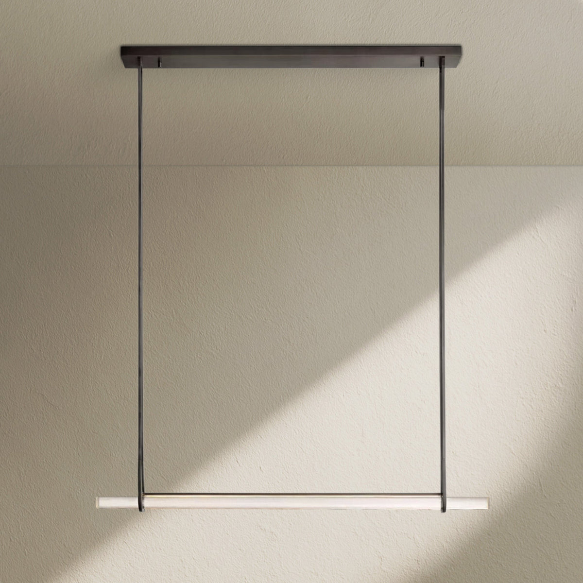 Aufz Crystal Single Bar Linear Chandelier - Zelno