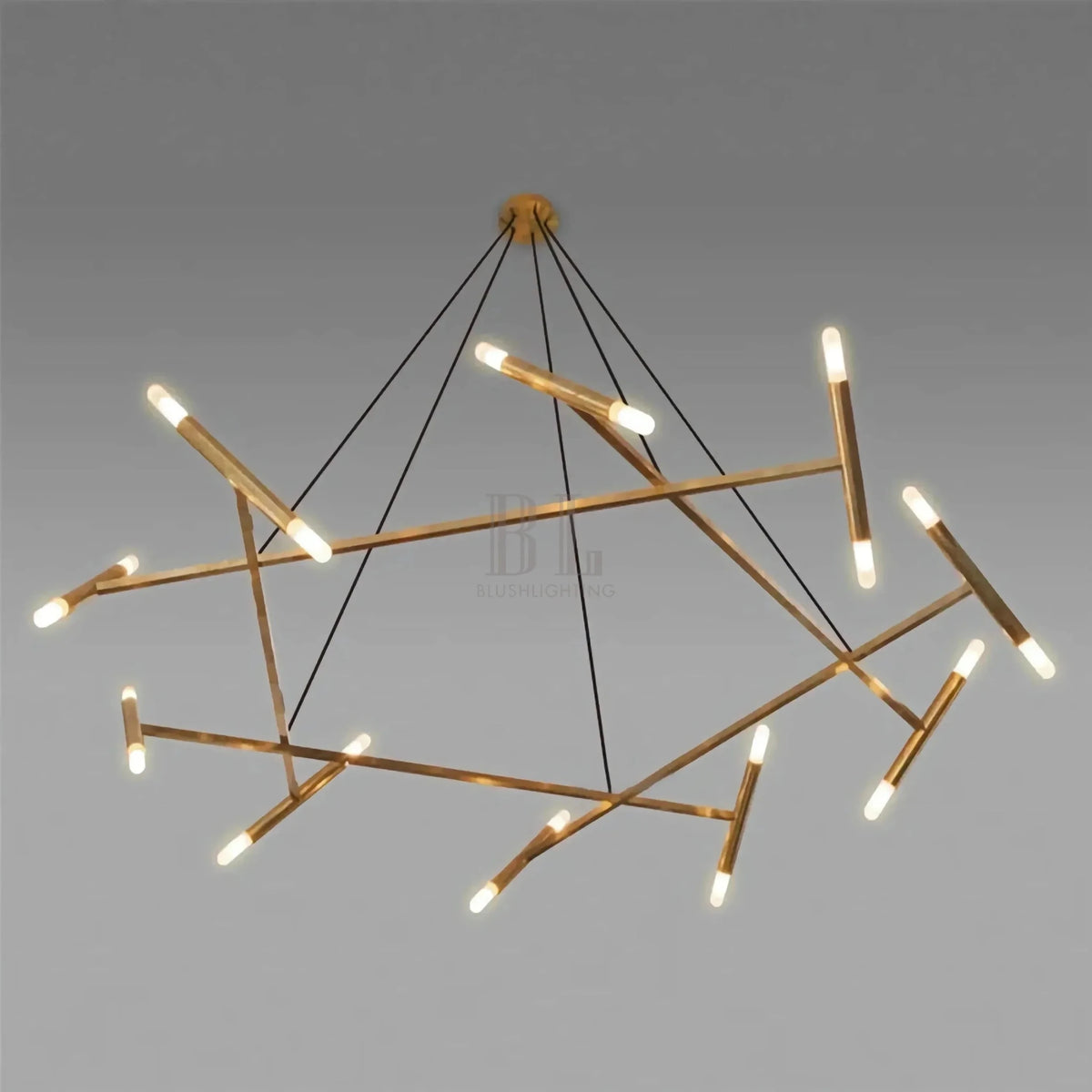 AURUM MODERN BRANCH CHANDELIER 23.6" 31.5" 39.4" 47.2"D - Zelno Lighting