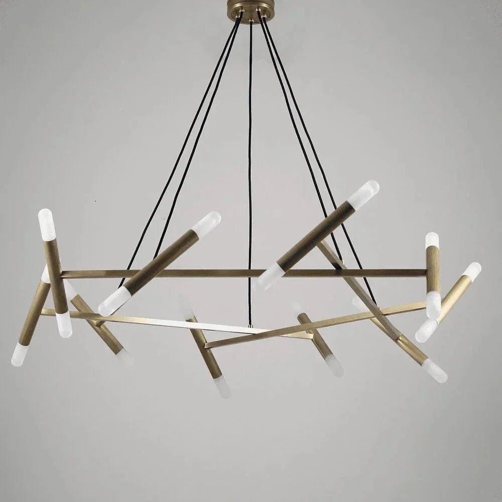 AURUM MODERN BRANCH CHANDELIER 23.6" 31.5" 39.4" 47.2"D - Zelno Lighting