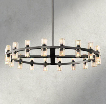 Avecho LED Round Chandelier 36", 48", 60" - zelnolighting