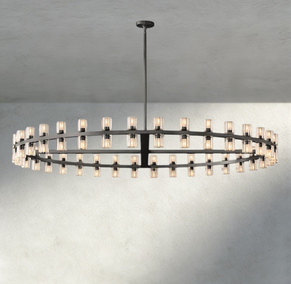 Avecho LED Round Chandelier 36", 48", 60" - zelnolighting