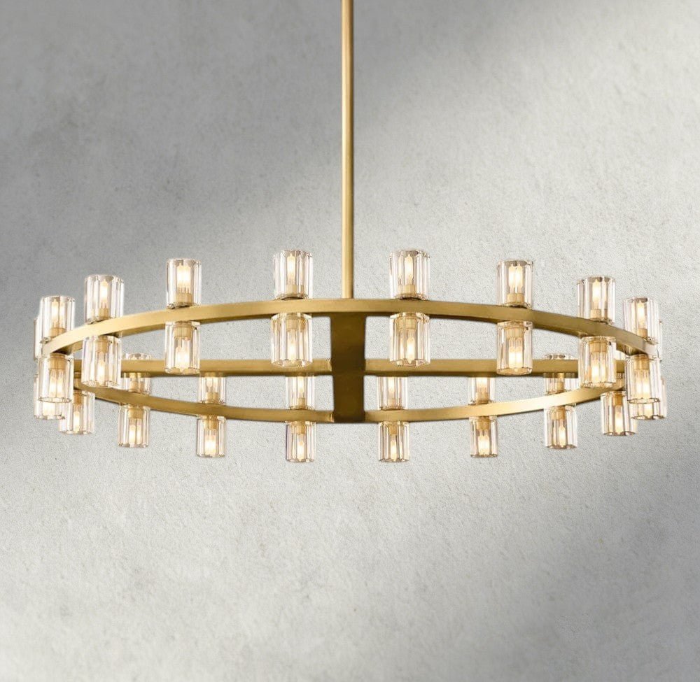 Avecho LED Round Chandelier 36", 48", 60" - zelnolighting