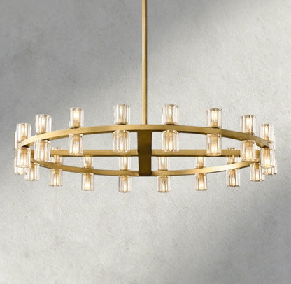 Avecho LED Round Chandelier 36", 48", 60" - zelnolighting