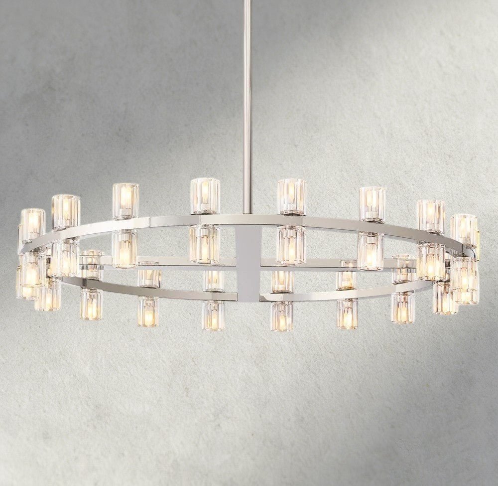 Avecho LED Round Chandelier 36", 48", 60" - zelnolighting
