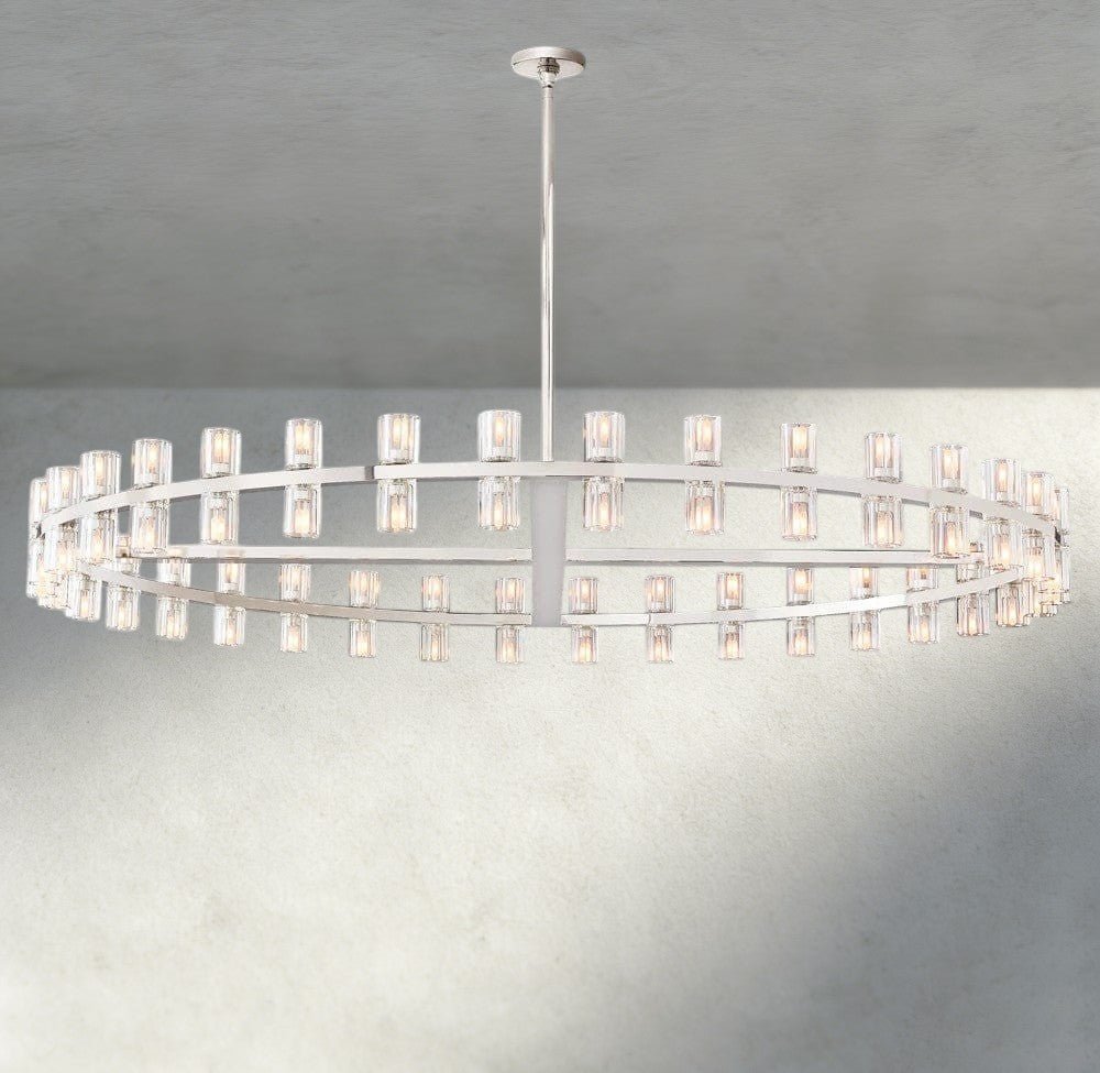Avecho LED Round Chandelier 36", 48", 60" - zelnolighting