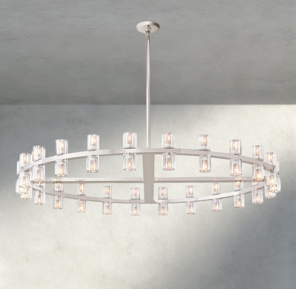 Avecho LED Round Chandelier 36", 48", 60" - zelnolighting