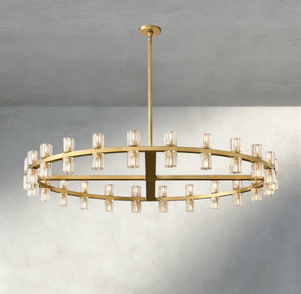 Avecho LED Round Chandelier 36", 48", 60" - zelnolighting
